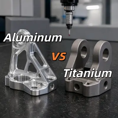 Aluminium Vs Titanium Untuk Pemesinan CNC: Panduan Biaya & Kekuatan